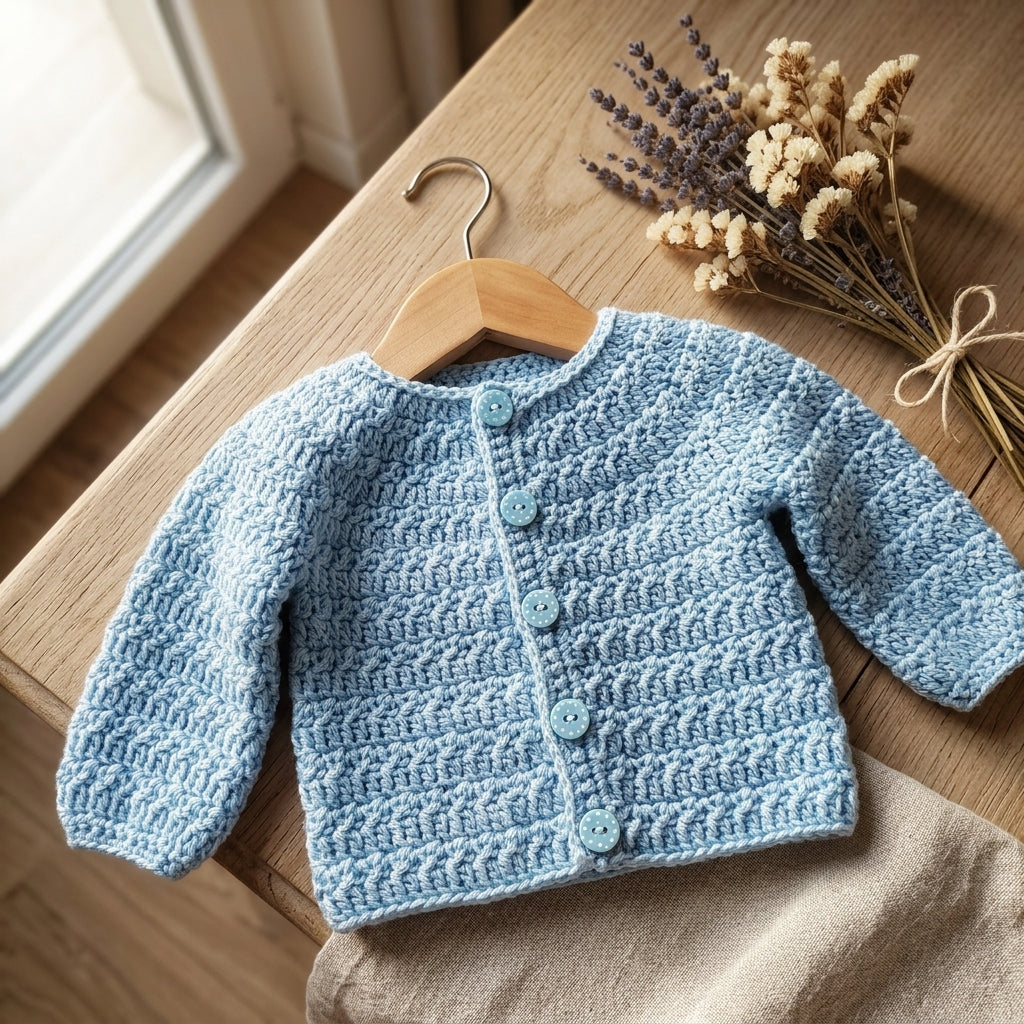 Harmony Cardigan Sizes Baby Cardigan | Crochet Pattern PDF