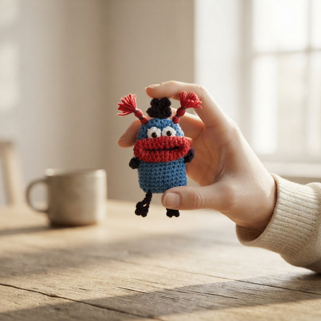 Charming Keychain Charm Bag Charm | Amigurumi Pattern