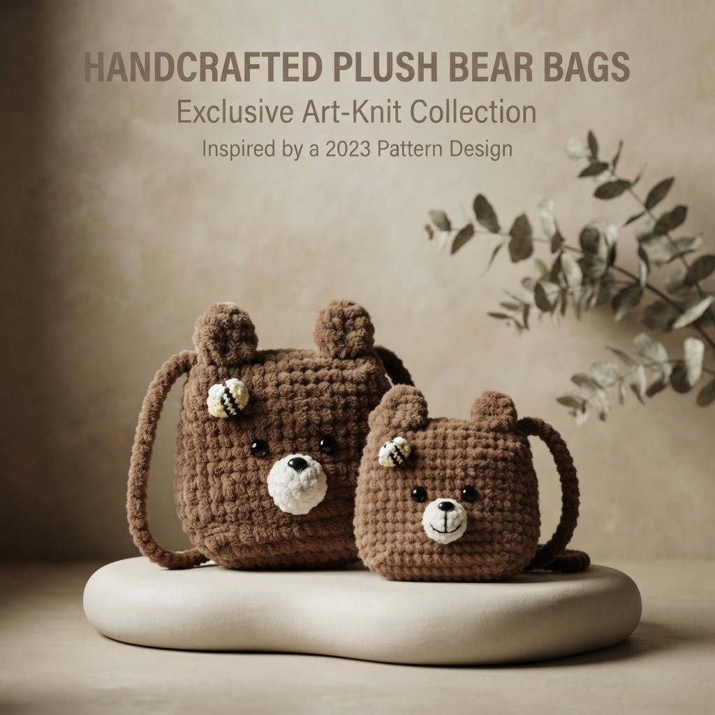 Bear Kids Bag | Crochet Pattern PDF