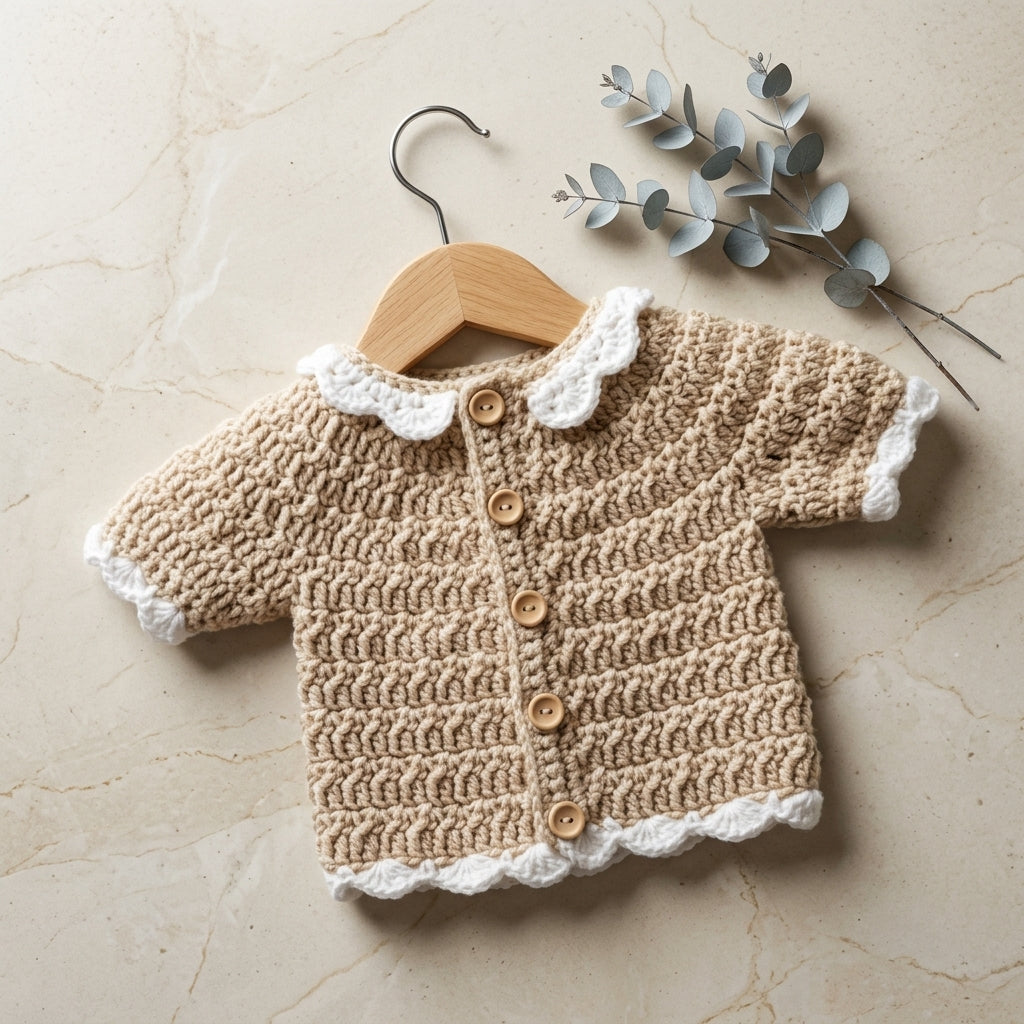 Harmony Cardigan Sizes Baby Cardigan | Crochet Pattern PDF