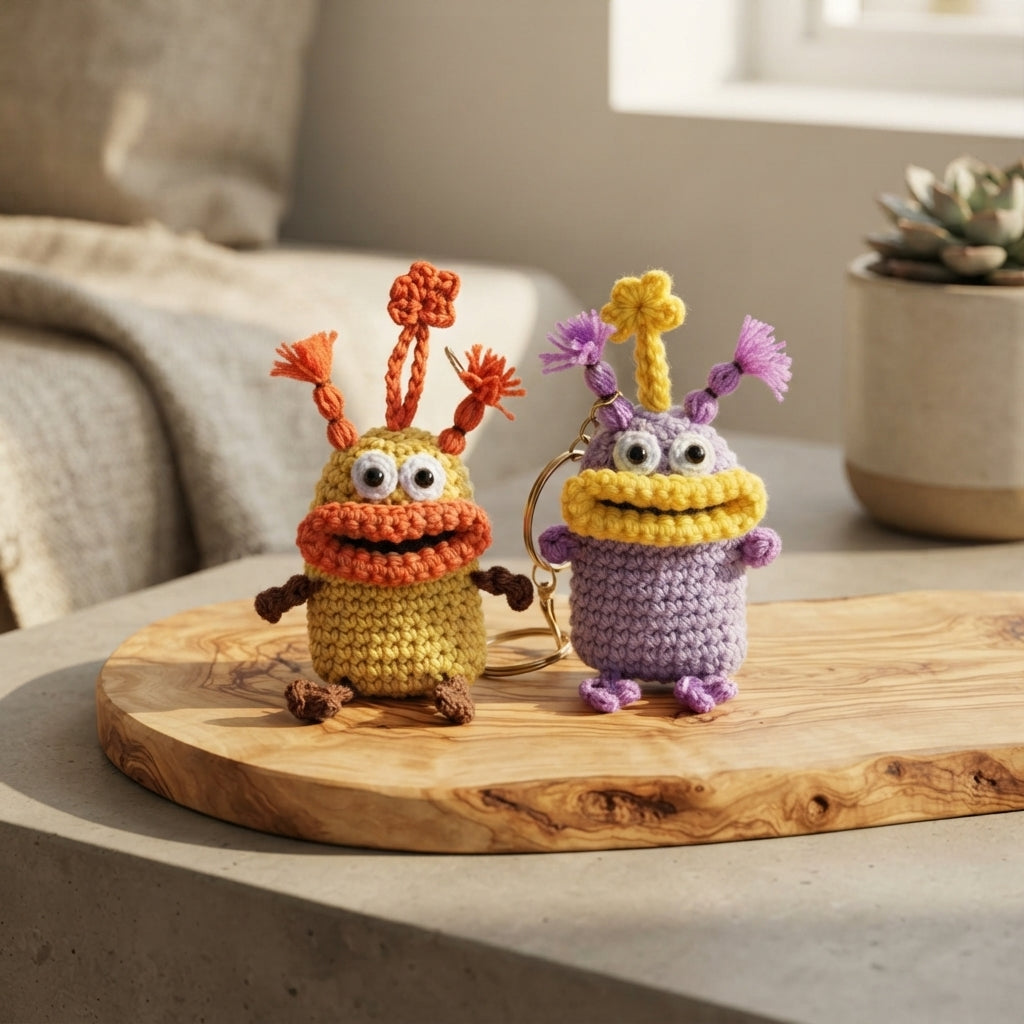 Charming Keychain Charm Bag Charm | Amigurumi Pattern
