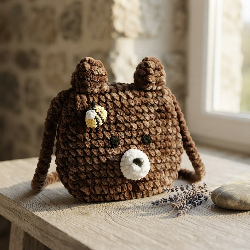 Bear Kids Bag | Crochet Pattern PDF