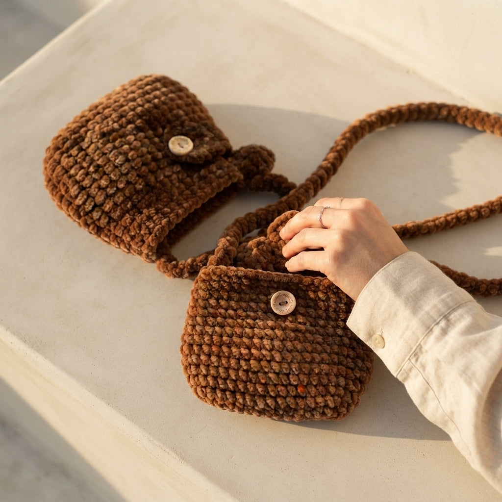 Bear Kids Bag | Crochet Pattern PDF