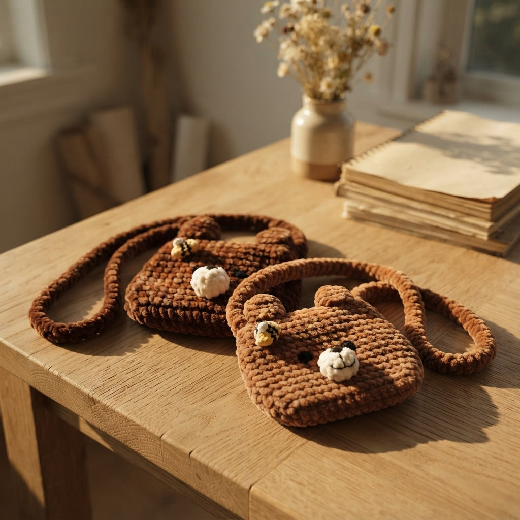 Bear Kids Bag | Crochet Pattern PDF