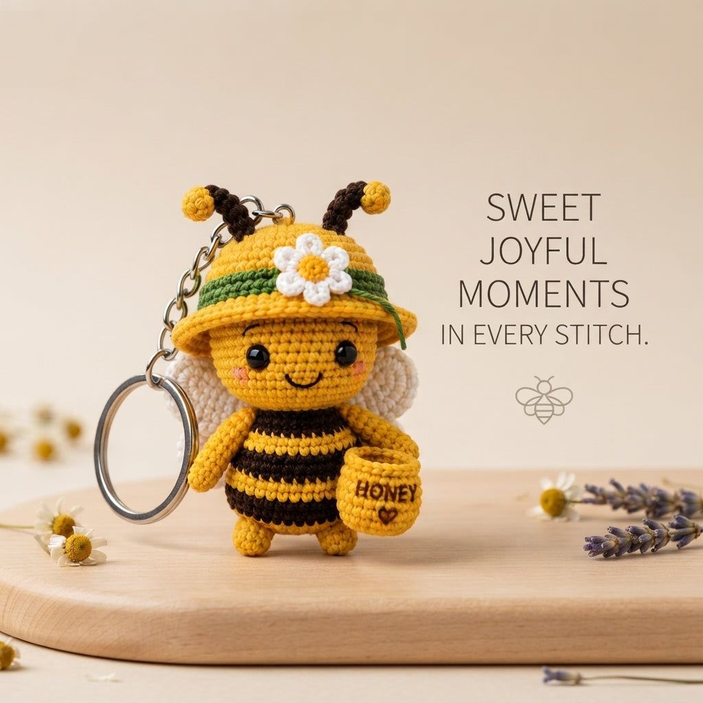 Sweet Mini Keychain | Crochet Keychain Pattern — Design 4