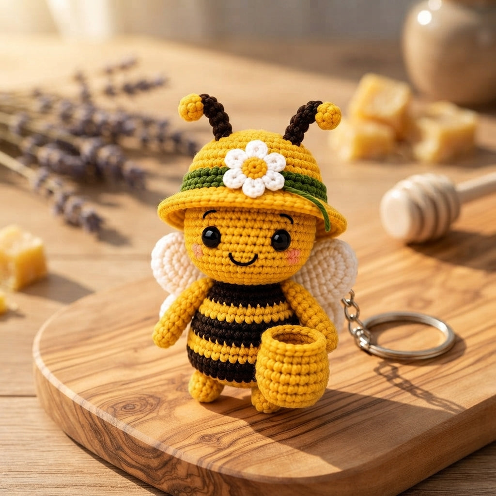 Sweet Mini Keychain | Crochet Keychain Pattern — Design 4