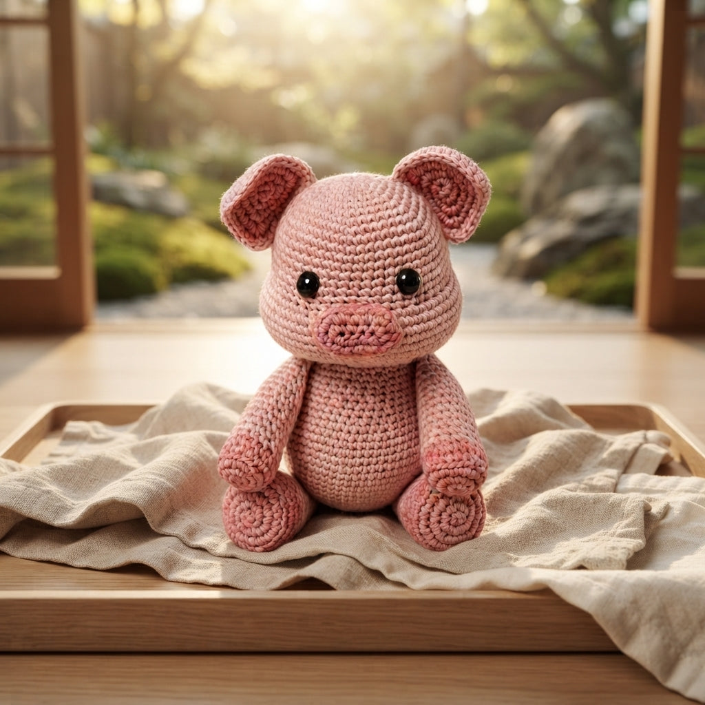 Handmade Amigurumi Pig | Crochet PDF Pattern