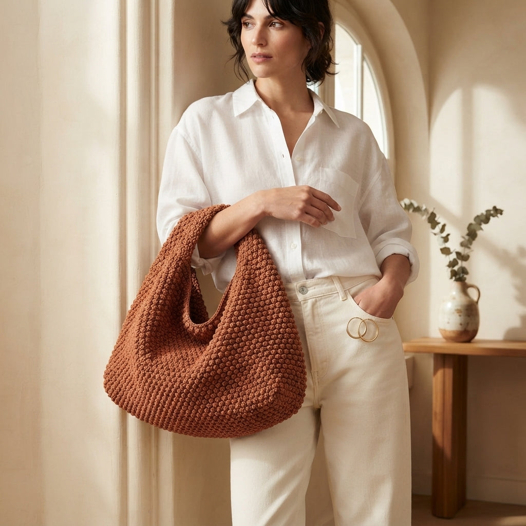 Purse Handbag Beach Bag V6 | Crochet Pattern PDF