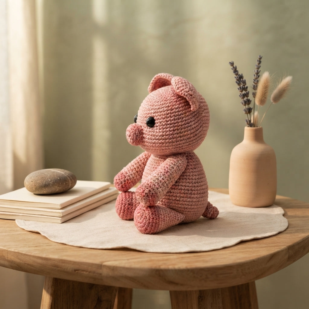 Handmade Amigurumi Pig | Crochet PDF Pattern
