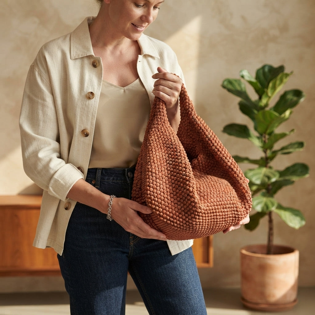 Purse Handbag Beach Bag V6 | Crochet Pattern PDF