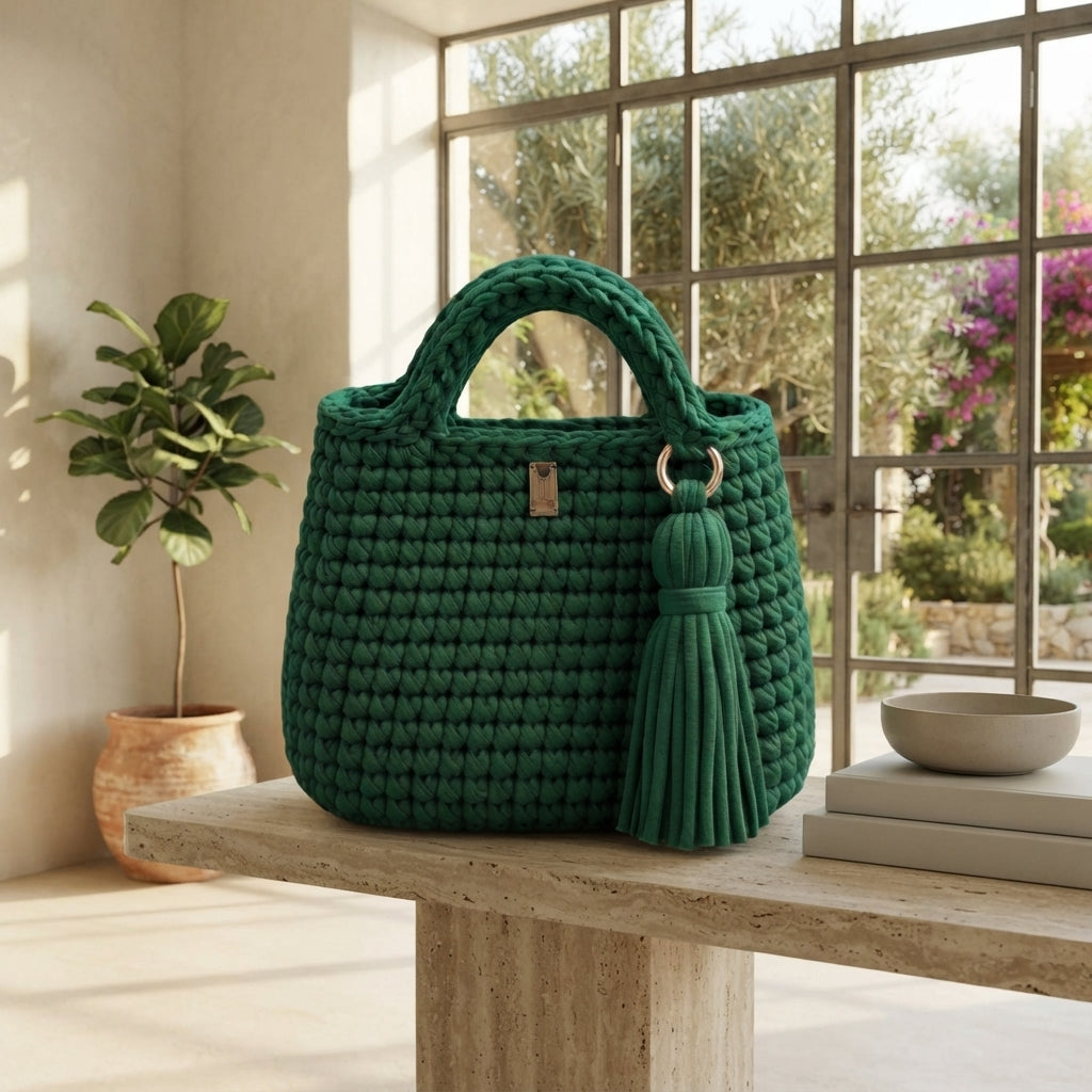 Handbag Textured Purse | Crochet Pattern PDF