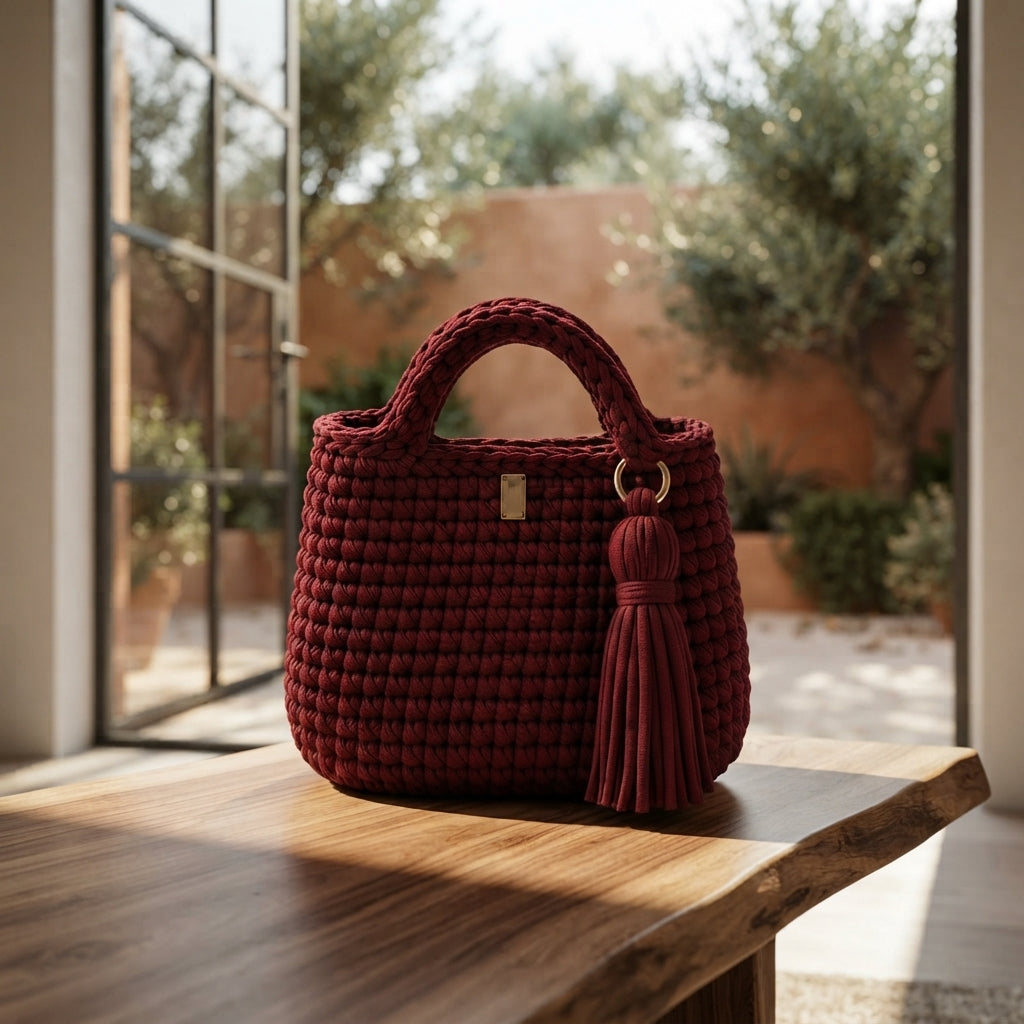 Handbag Textured Purse | Crochet Pattern PDF