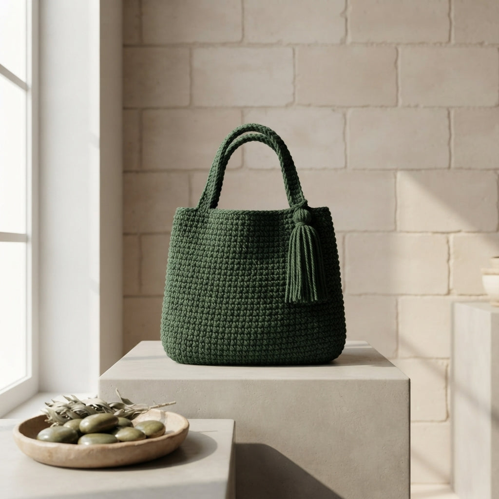 Handbag Textured Purse | Crochet Pattern PDF
