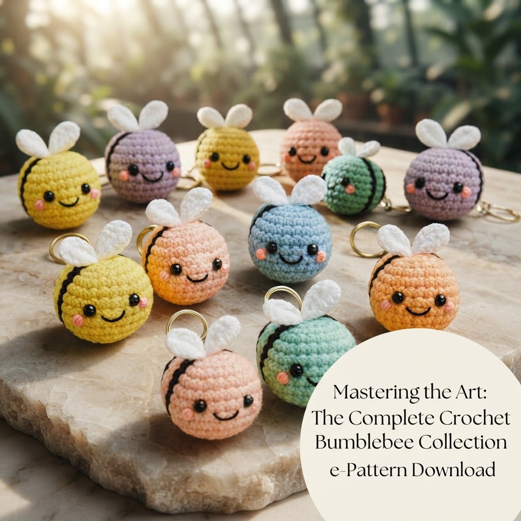 Lovely Keychain Accessory | Crochet PDF Pattern — Design 5