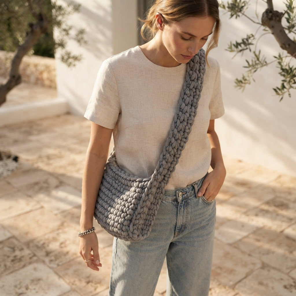 Trendy Crossbody Crossbody | Crochet Pattern PDF