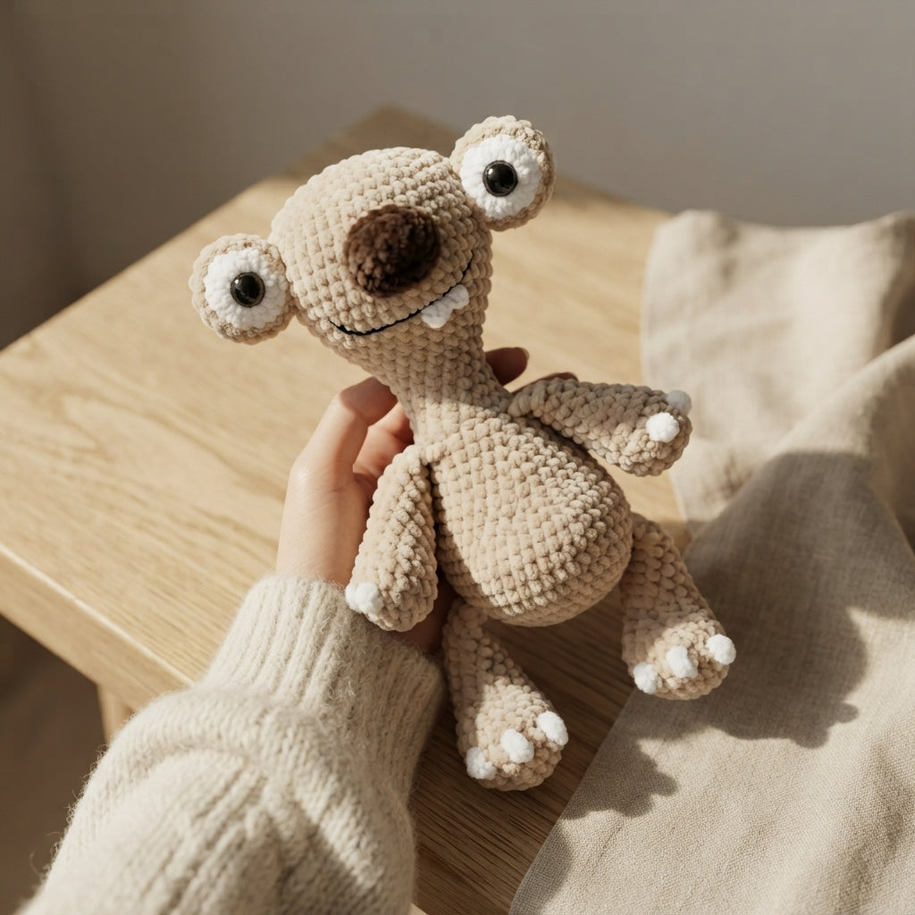 Charming Sloth Companion | Crochet Pattern PDF