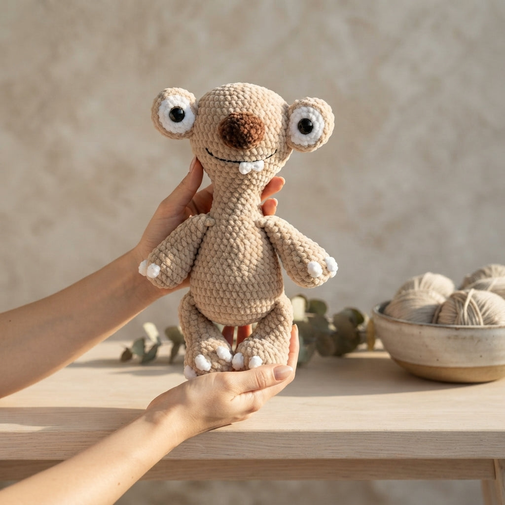 Charming Sloth Companion | Crochet Pattern PDF