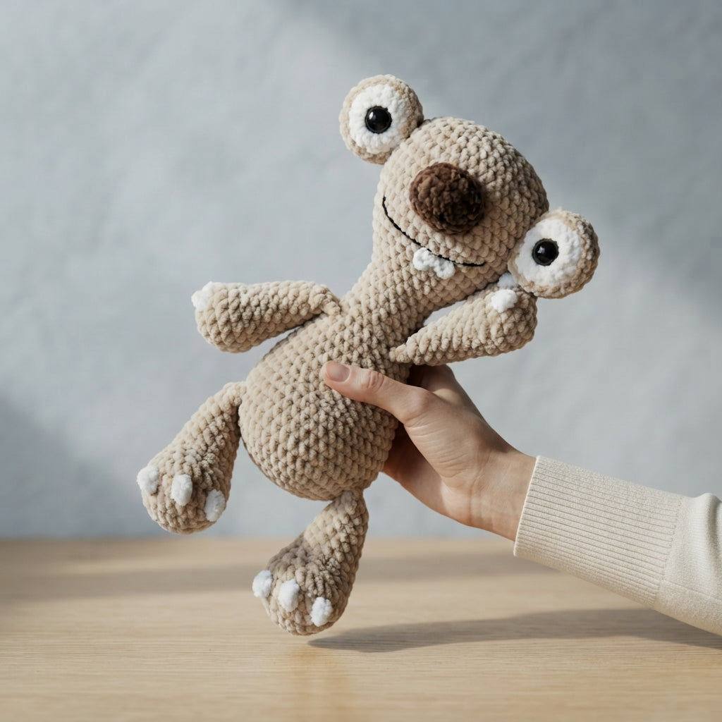 Charming Sloth Companion | Crochet Pattern PDF