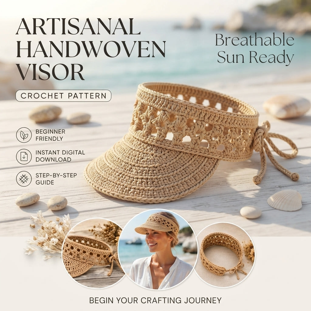 Stunning Sun Hat | Beach Crochet PDF