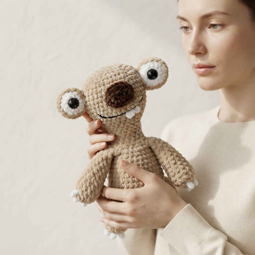 Charming Sloth Companion | Crochet Pattern PDF