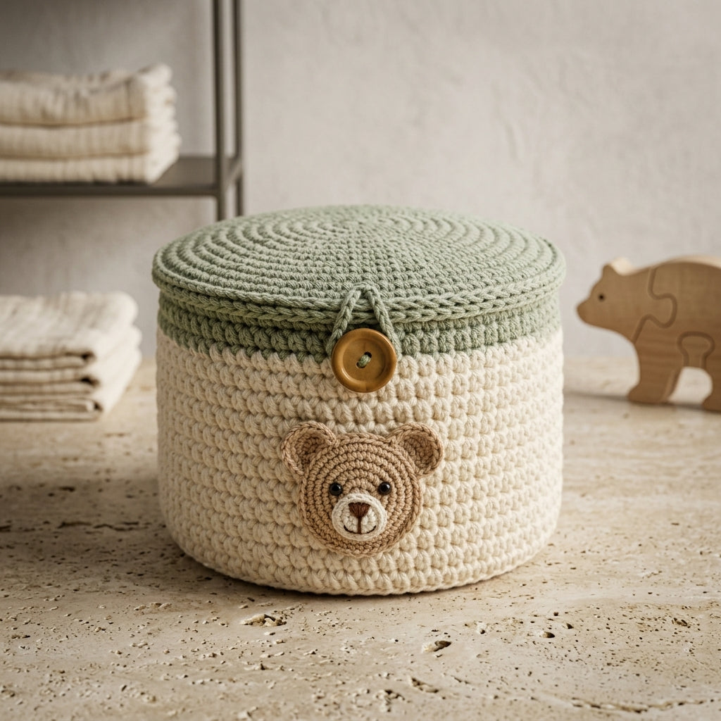 Bear Ears Baby Cardigan Bear Ears v6 | Crochet Pattern PDF