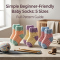 Socks Beginner Socks Baby Crochet Pattern | Crochet Pattern PDF