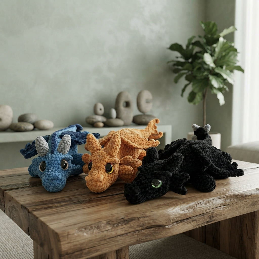Amigurumi Little Dragon | Amigurumi Pattern PDF