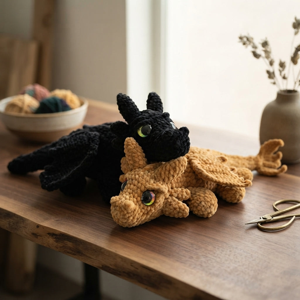 Amigurumi Little Dragon | Amigurumi Pattern PDF