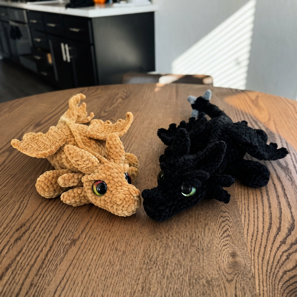 Amigurumi Little Dragon | Amigurumi Pattern PDF