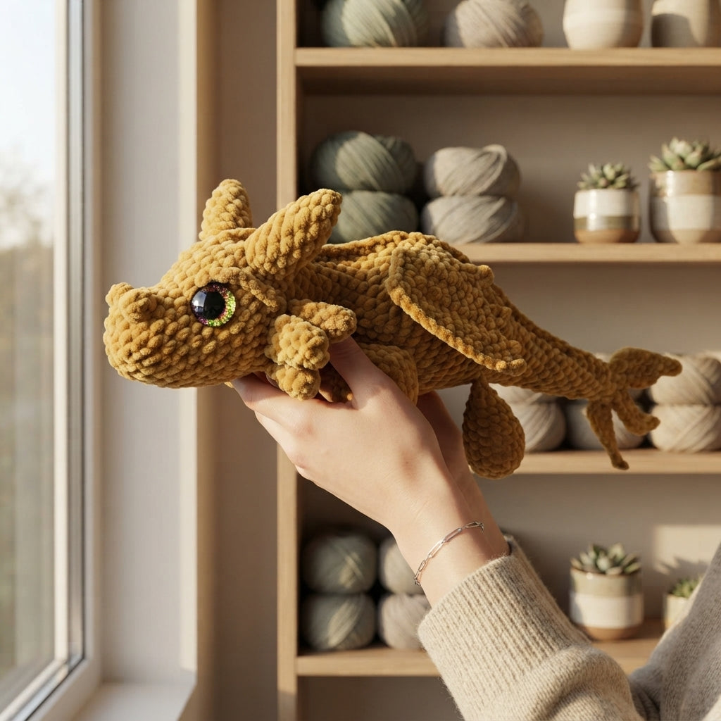 Amigurumi Little Dragon | Amigurumi Pattern PDF