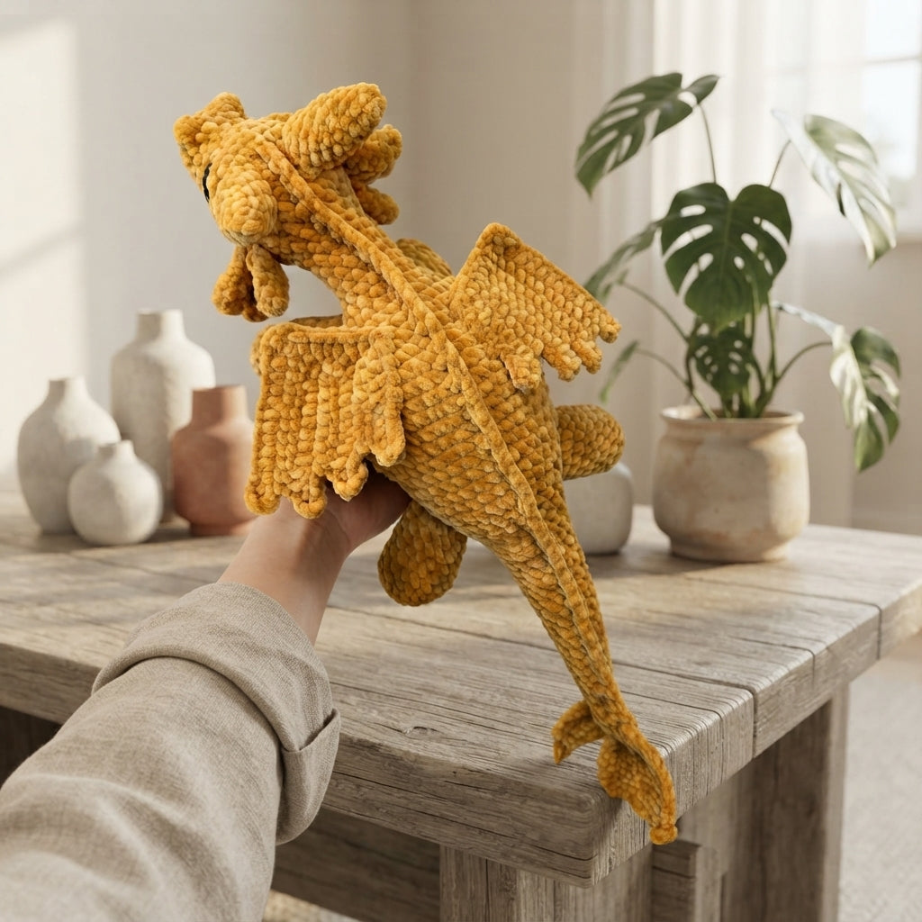 Amigurumi Little Dragon | Amigurumi Pattern PDF