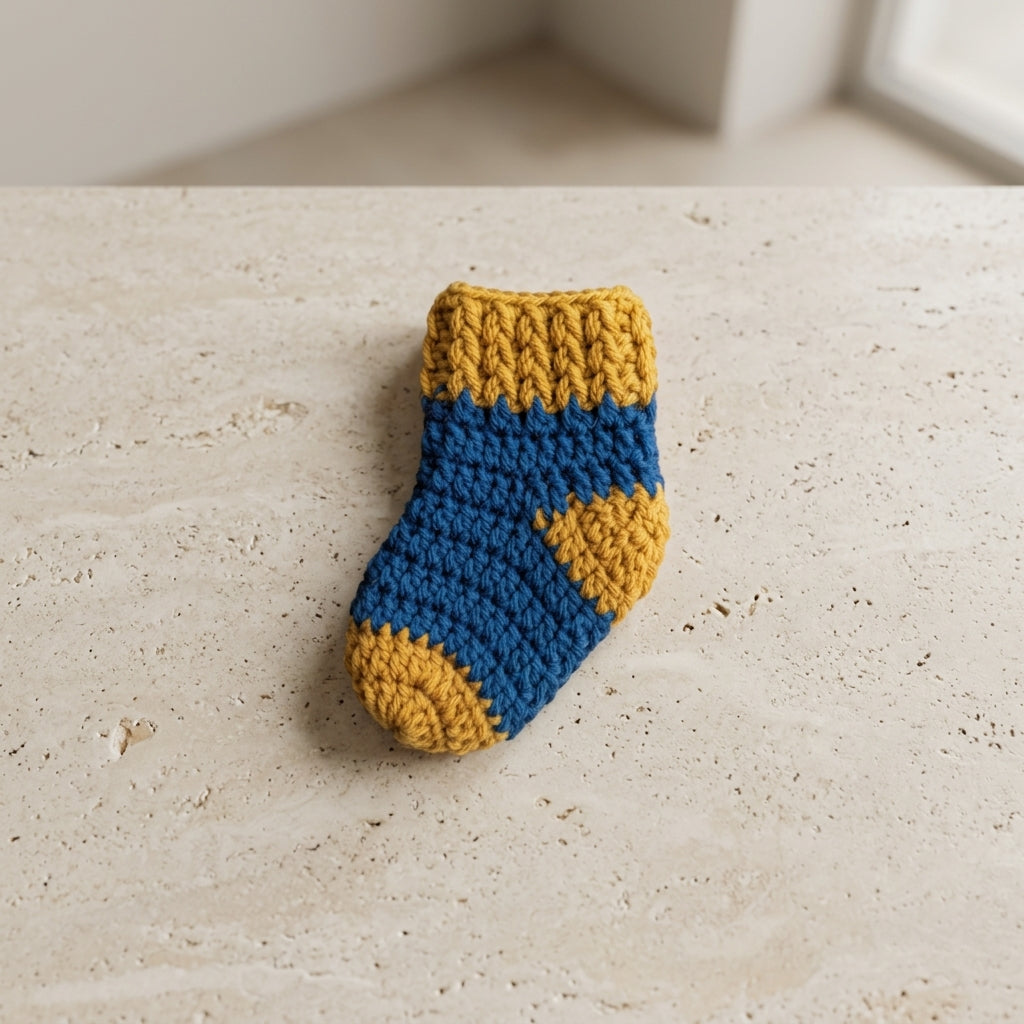 Socks Beginner Socks Baby Crochet Pattern | Crochet Pattern PDF