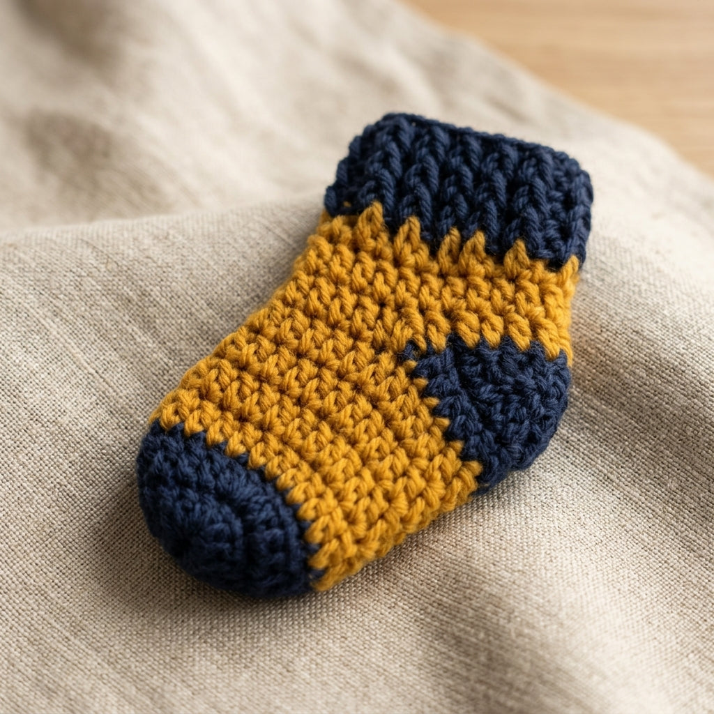 Socks Beginner Socks Baby Crochet Pattern | Crochet Pattern PDF