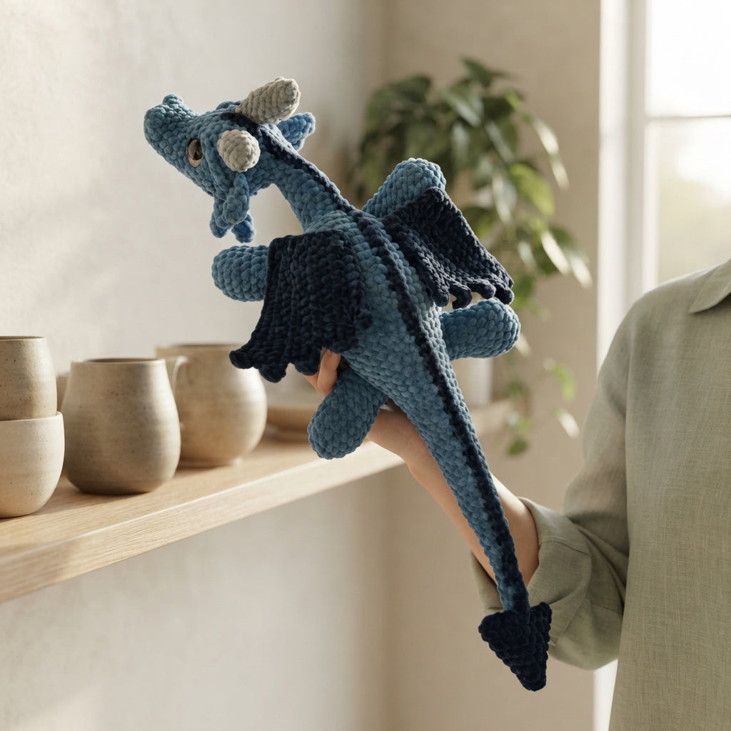 Amigurumi Little Dragon | Amigurumi Pattern PDF