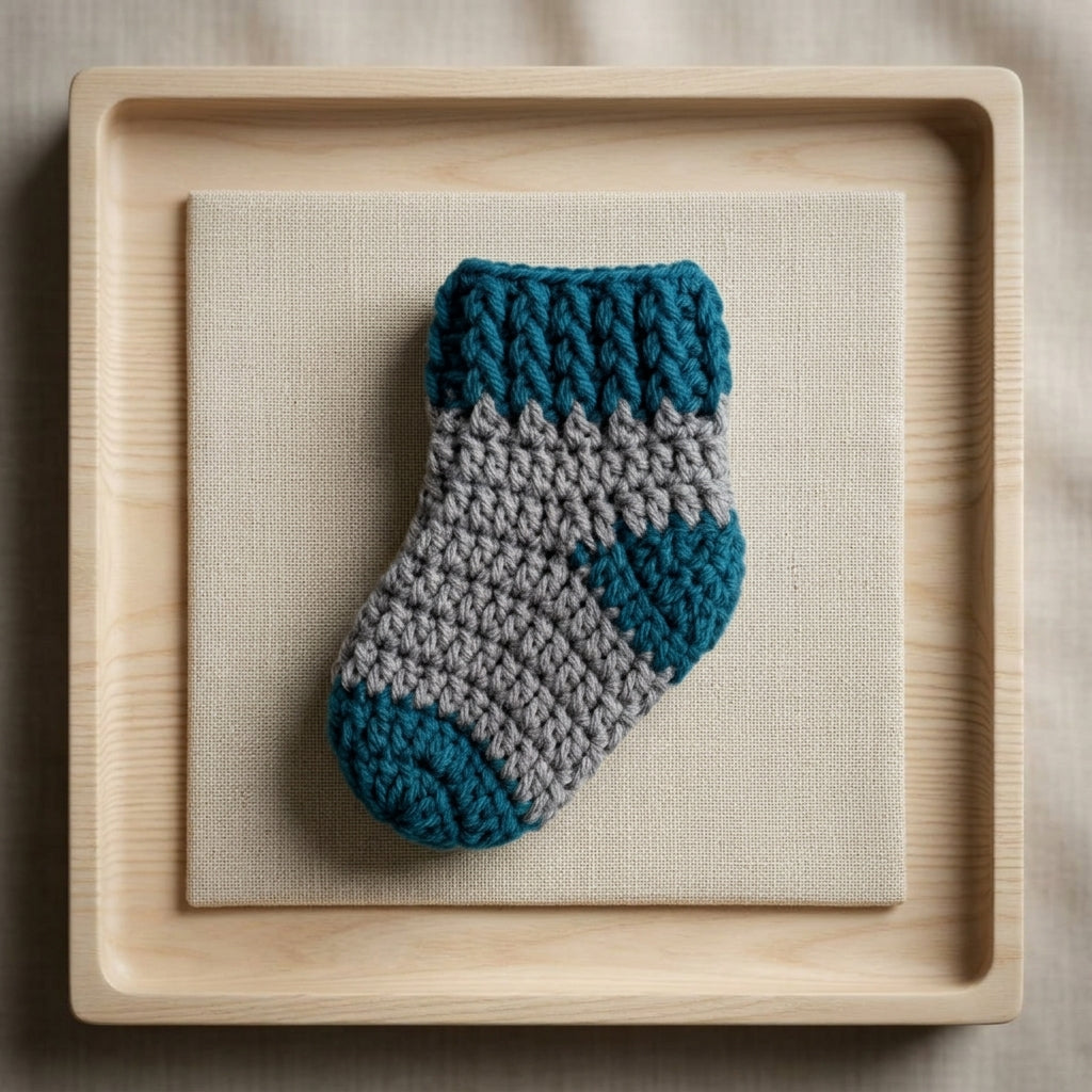 Socks Beginner Socks Baby Crochet Pattern | Crochet Pattern PDF