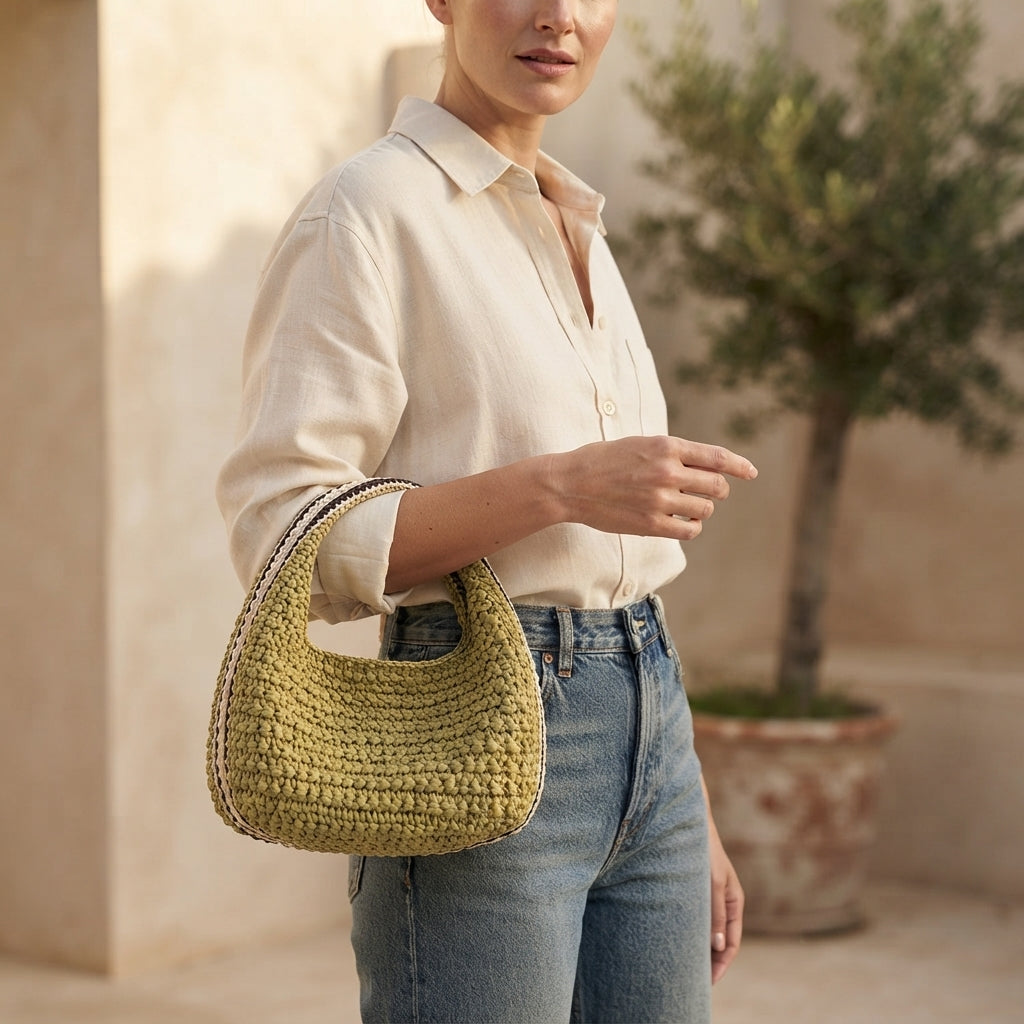 Purse Handbag Beach Bag V7 | Crochet Pattern PDF