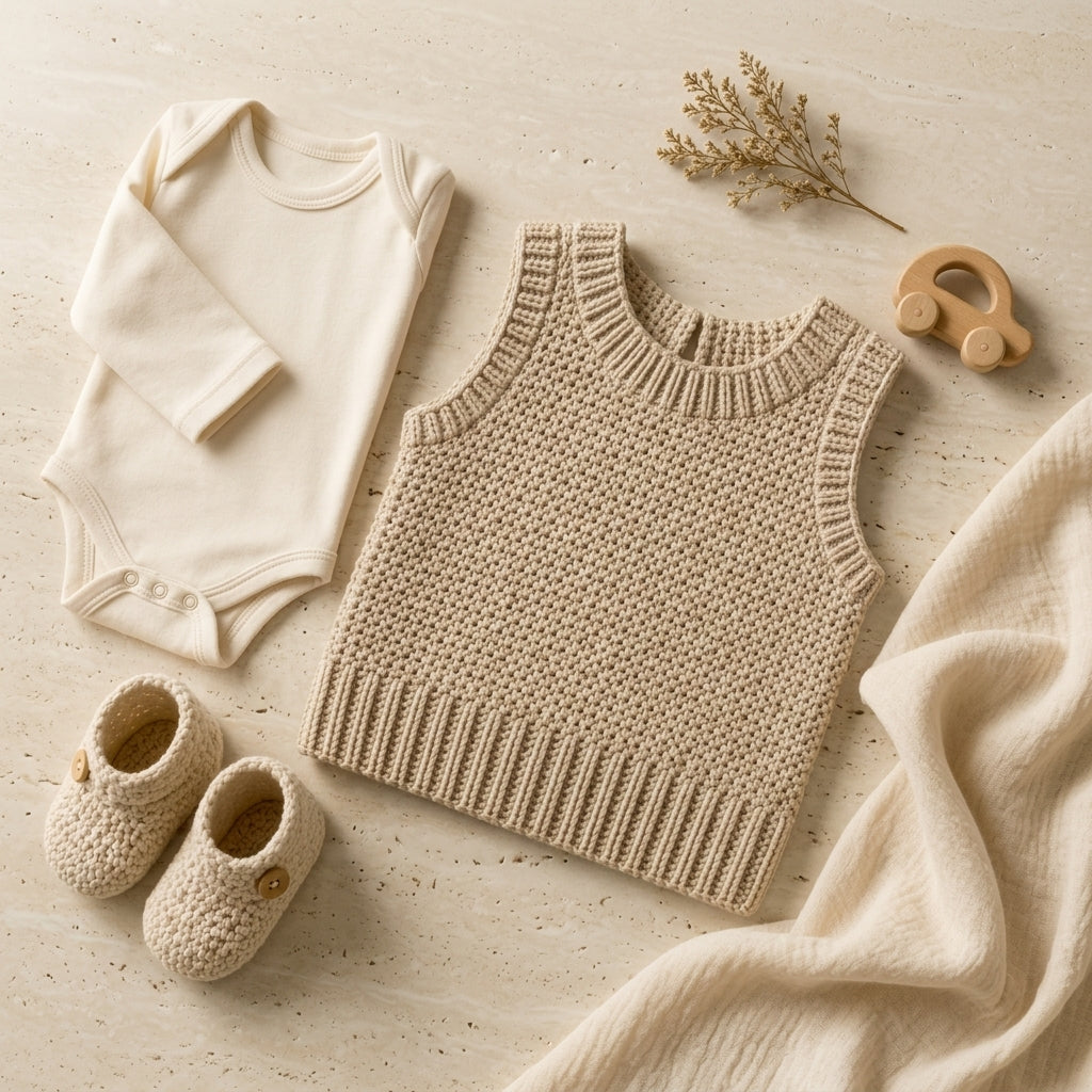Vest Sweater Vest Baby Sweater | Crochet Pattern PDF