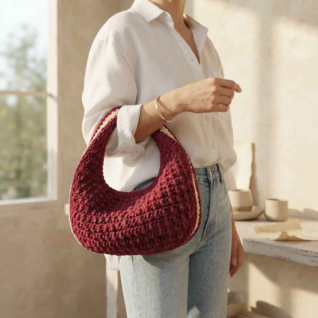 Purse Handbag Beach Bag V7 | Crochet Pattern PDF