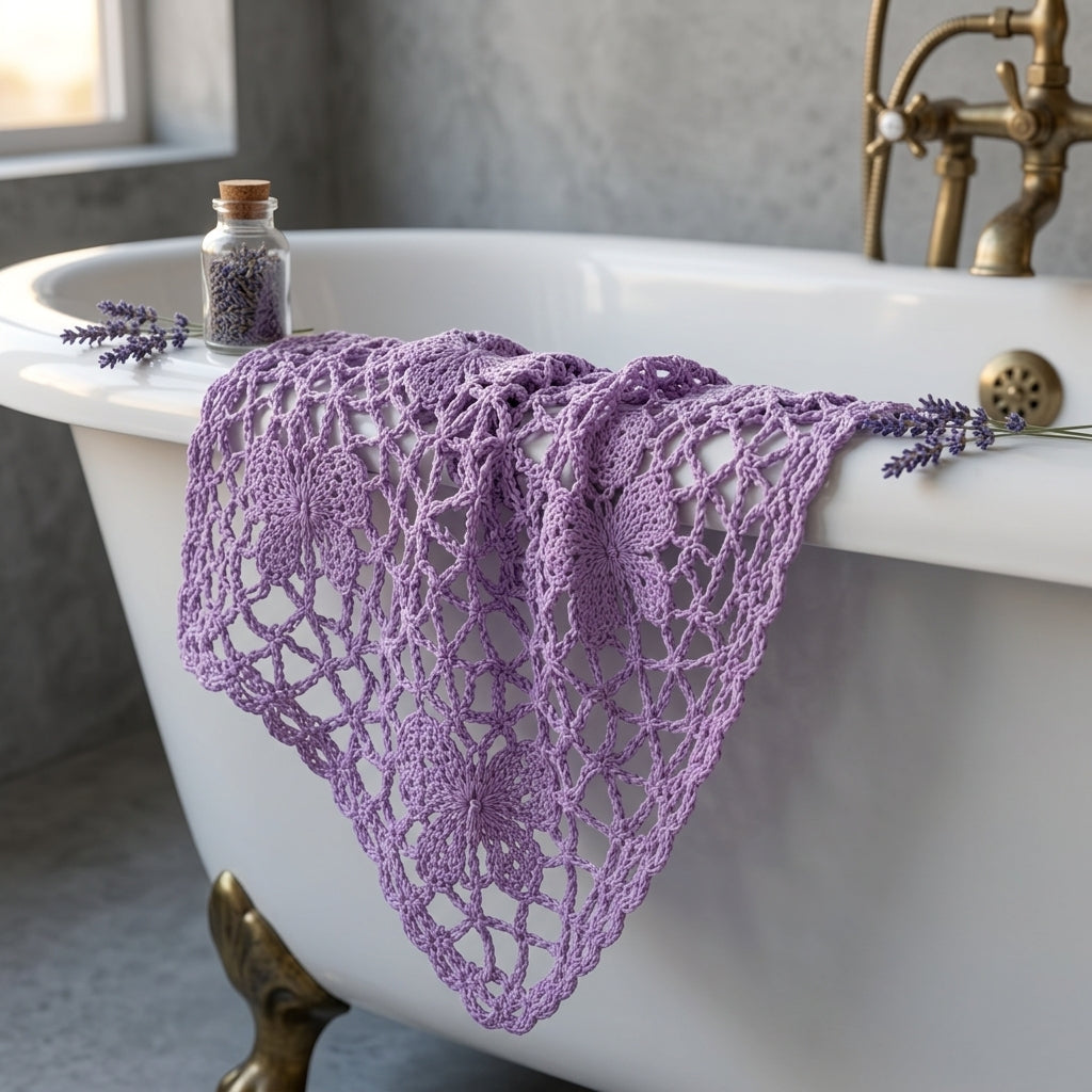 Butterfly Lace Bandana | Crochet Pattern PDF