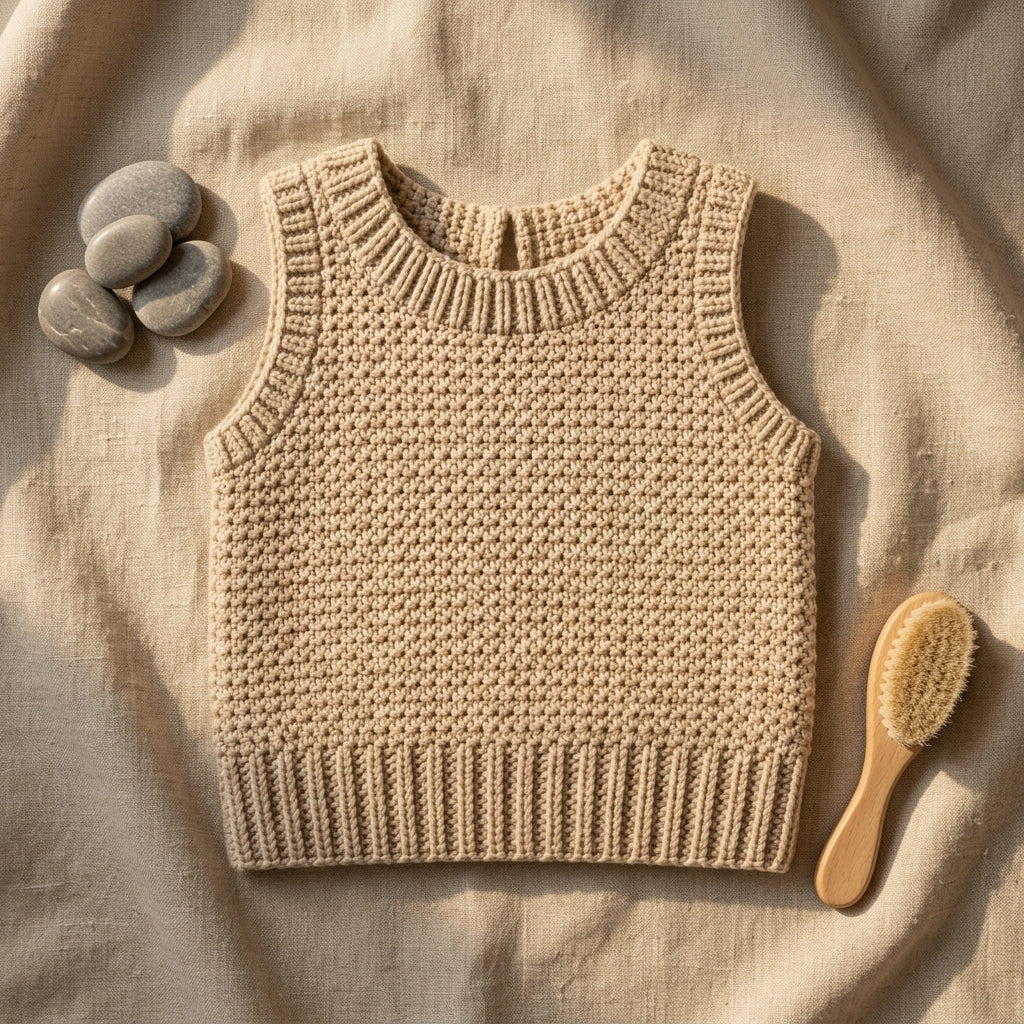 Vest Sweater Vest Baby Sweater | Crochet Pattern PDF