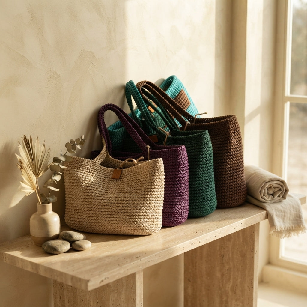 Granny Square Granny Square Beach Bag V2 | Crochet Pattern PDF