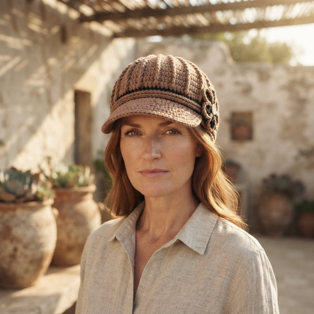 Stylish Summer Hat | Handmade Crochet PDF — Design 5