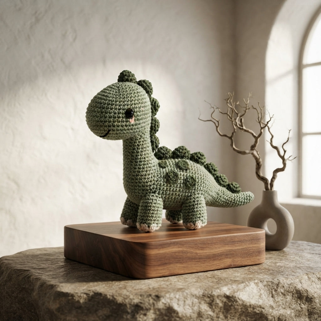 Lovable Amigurumi Dinosaur V2 | Amigurumi Pattern