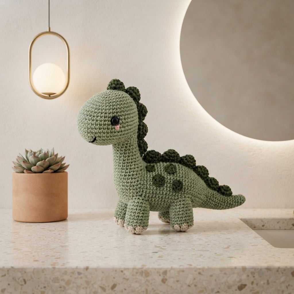 Lovable Amigurumi Dinosaur V2 | Amigurumi Pattern