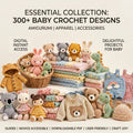 300+ Patterns Bundle Baby Blanket | Crochet Pattern PDF