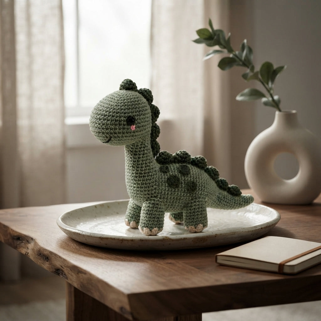 Lovable Amigurumi Dinosaur V2 | Amigurumi Pattern
