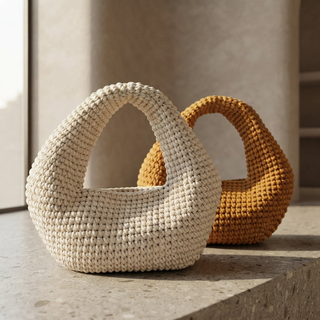Purse Handbag Tote V3 | Crochet Pattern PDF