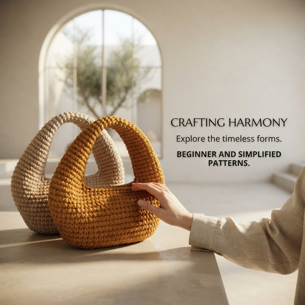 Purse Handbag Tote V3 | Crochet Pattern PDF