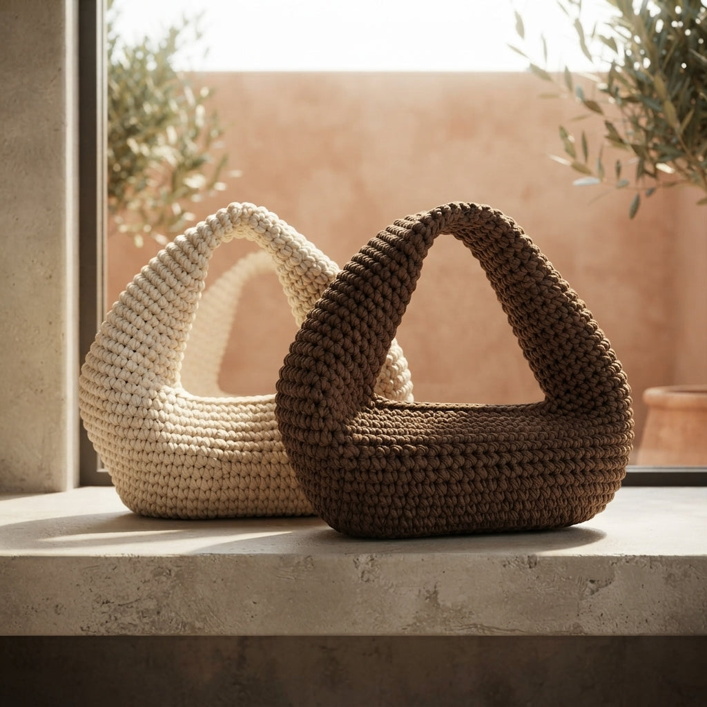 Purse Handbag Tote V3 | Crochet Pattern PDF