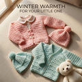 English Vintage Jacket Baby Cardigan | Crochet Pattern PDF